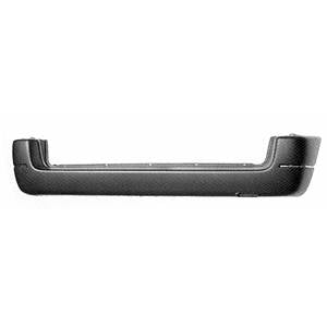 paraurti posteriore nero con modanataura cromata citroen berlingo 1996 2002 pg9041061