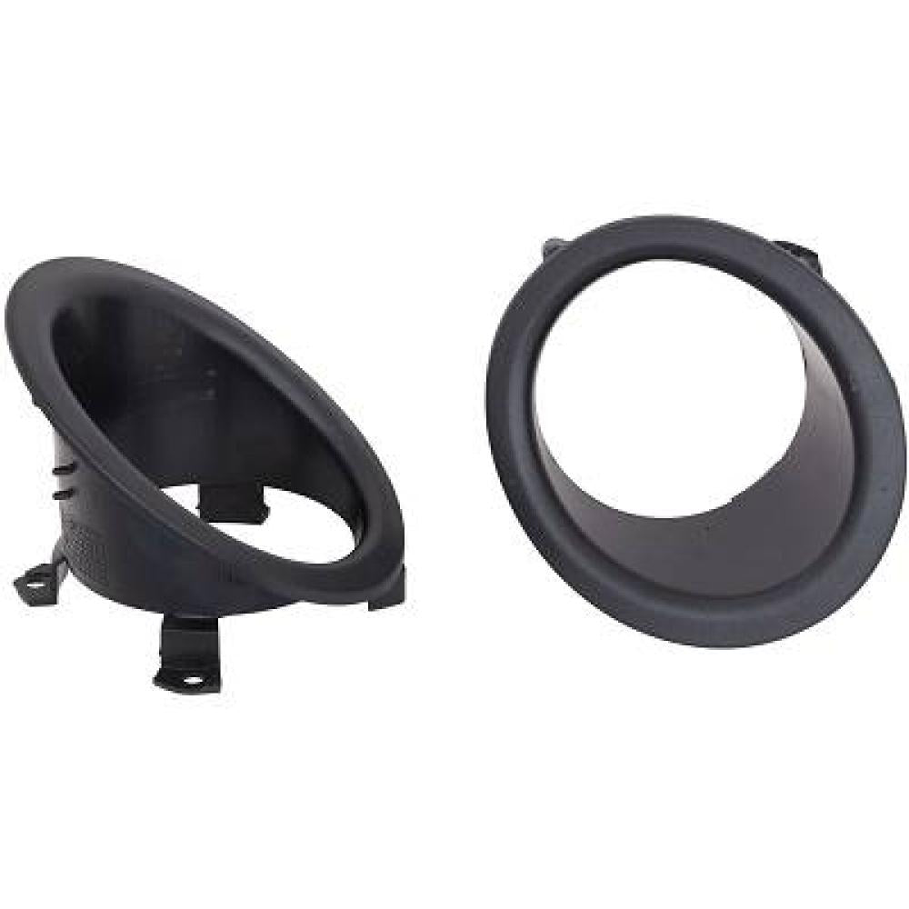 kit cornici fendinebbia nere goffrate destra sinistra peugeot partner 2003 2008 7452y7