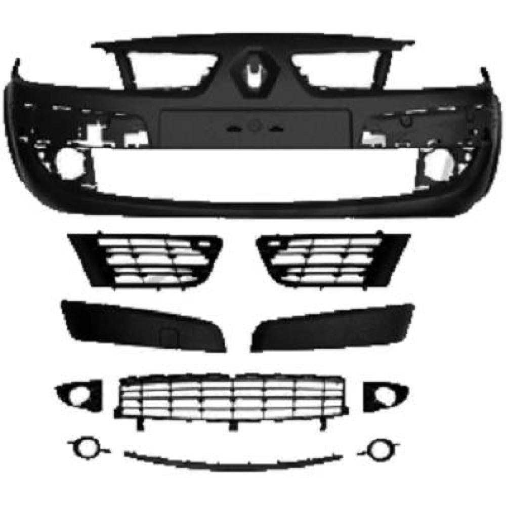 paraurti anteriore completo con primer renault scenic 2006 2009 7701477299