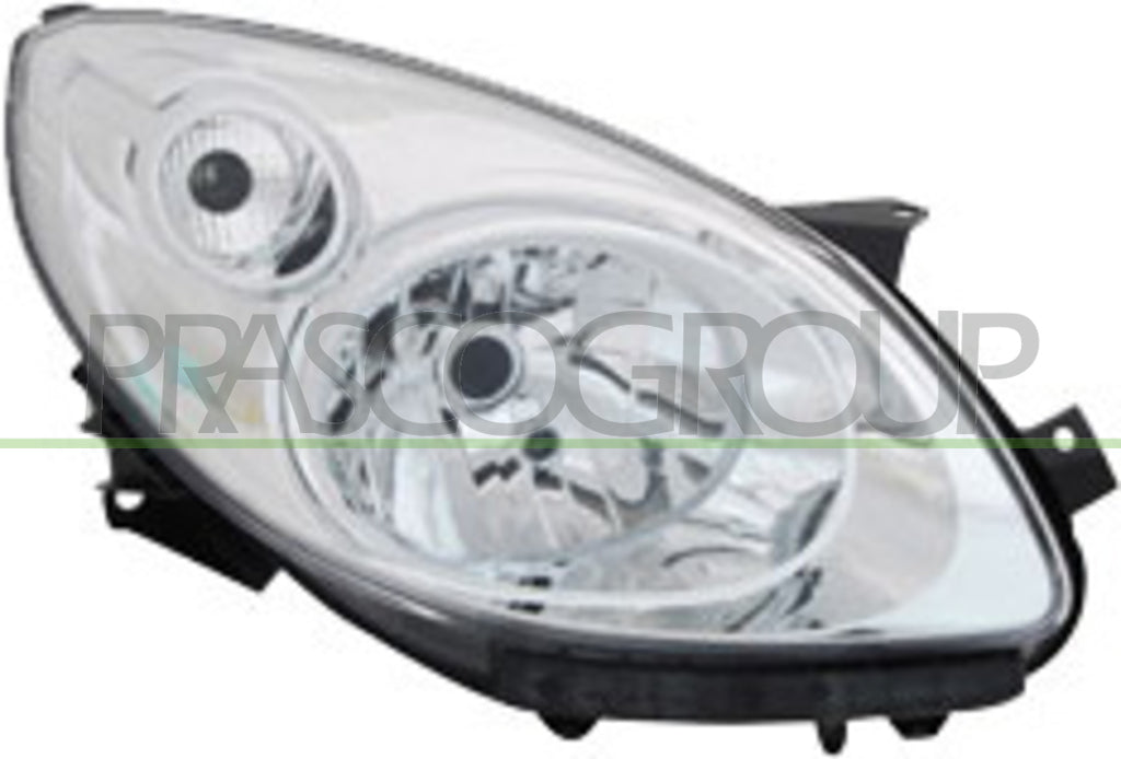 proiettore destro h4 elettrico senza motore cromato renault twingo basic 2007 2012 rn3064803