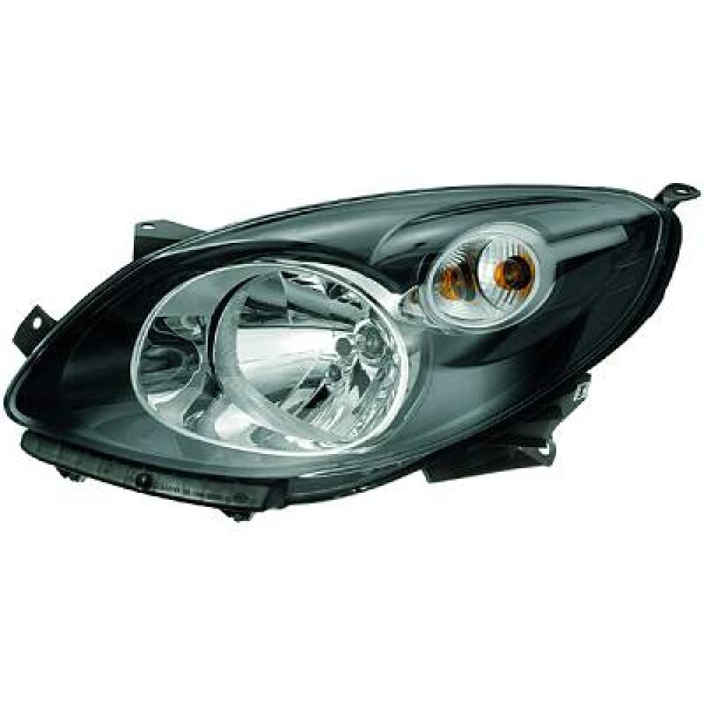 proiettore sinistro h4 elettrico senza motore nero renault twingo dynamic 2007 2012 rn3064824