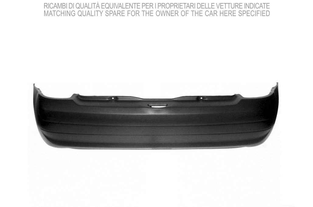 paraurti posteriore con primer renault clio 2001 2005 rn3221050