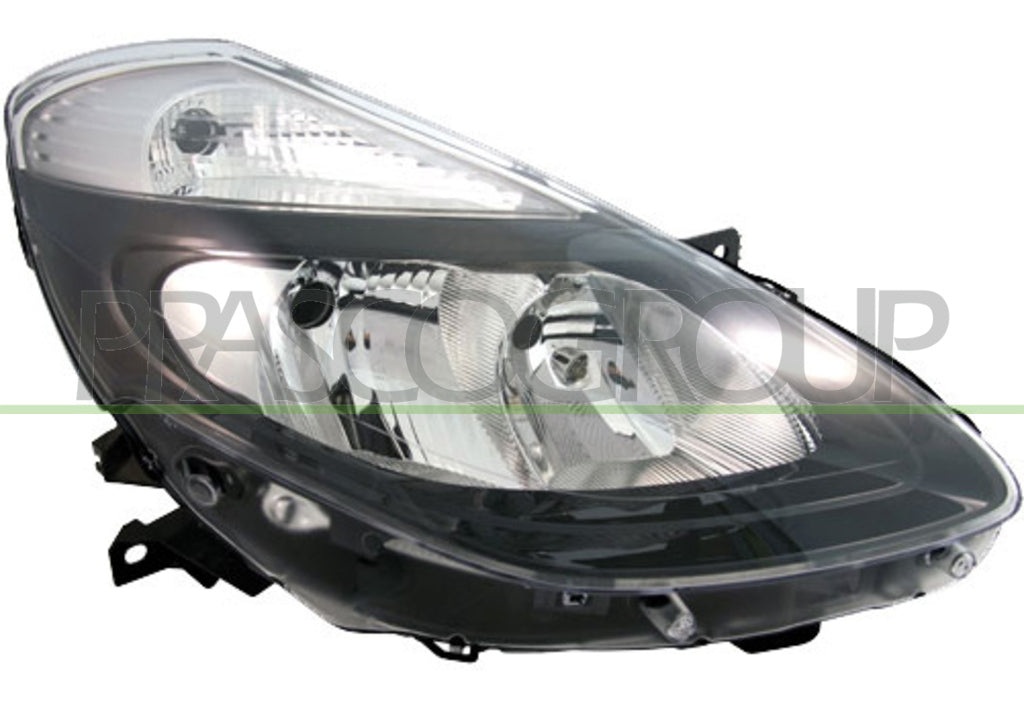 proiettore destro h7 h7 elettrico senza motore nero renault clio 2009 2012 rn3274923