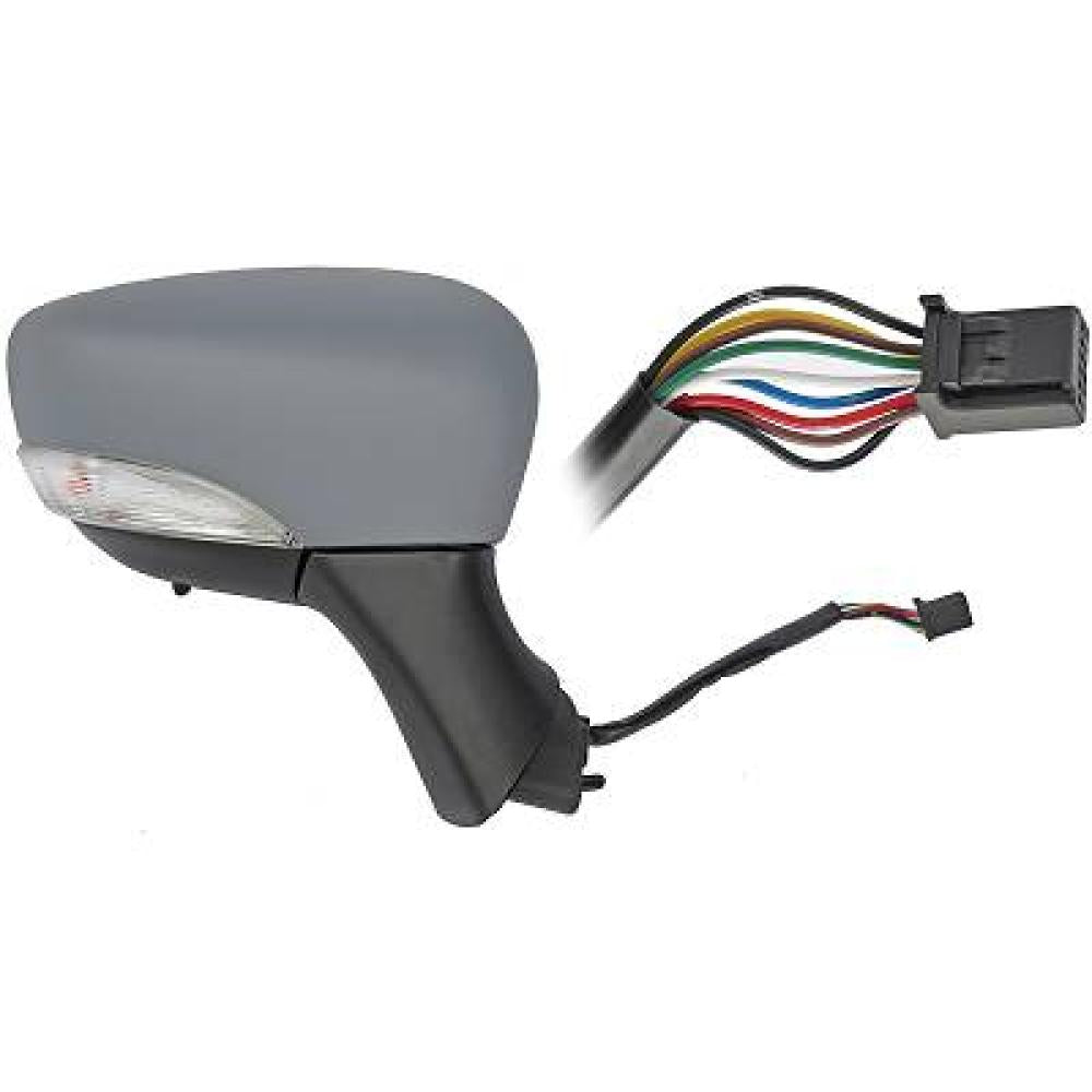 retrovisore destro elettrico termico con primer con sonda con fanale convesso renault clio 2012 2016 963016226r