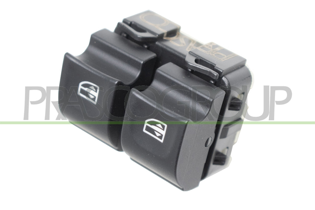 pulsantiera alzacristallo porta anteriore sinistra nera 2 interruttori 7 pins renault zoe 2013 2019 rn329ws04