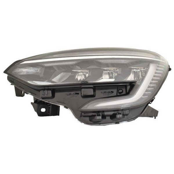 proiettore sinistro elettrico con motore con modanatura bianca con centralina led renault clio 2019 rn3324926