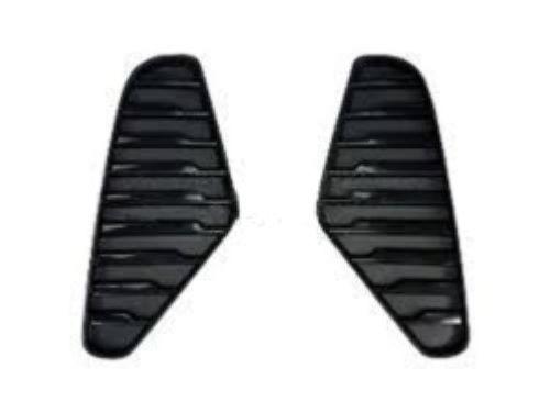 kit modanature paraurti posteriore nera goffrata destra sinistra renault clio 2023 rn3341265