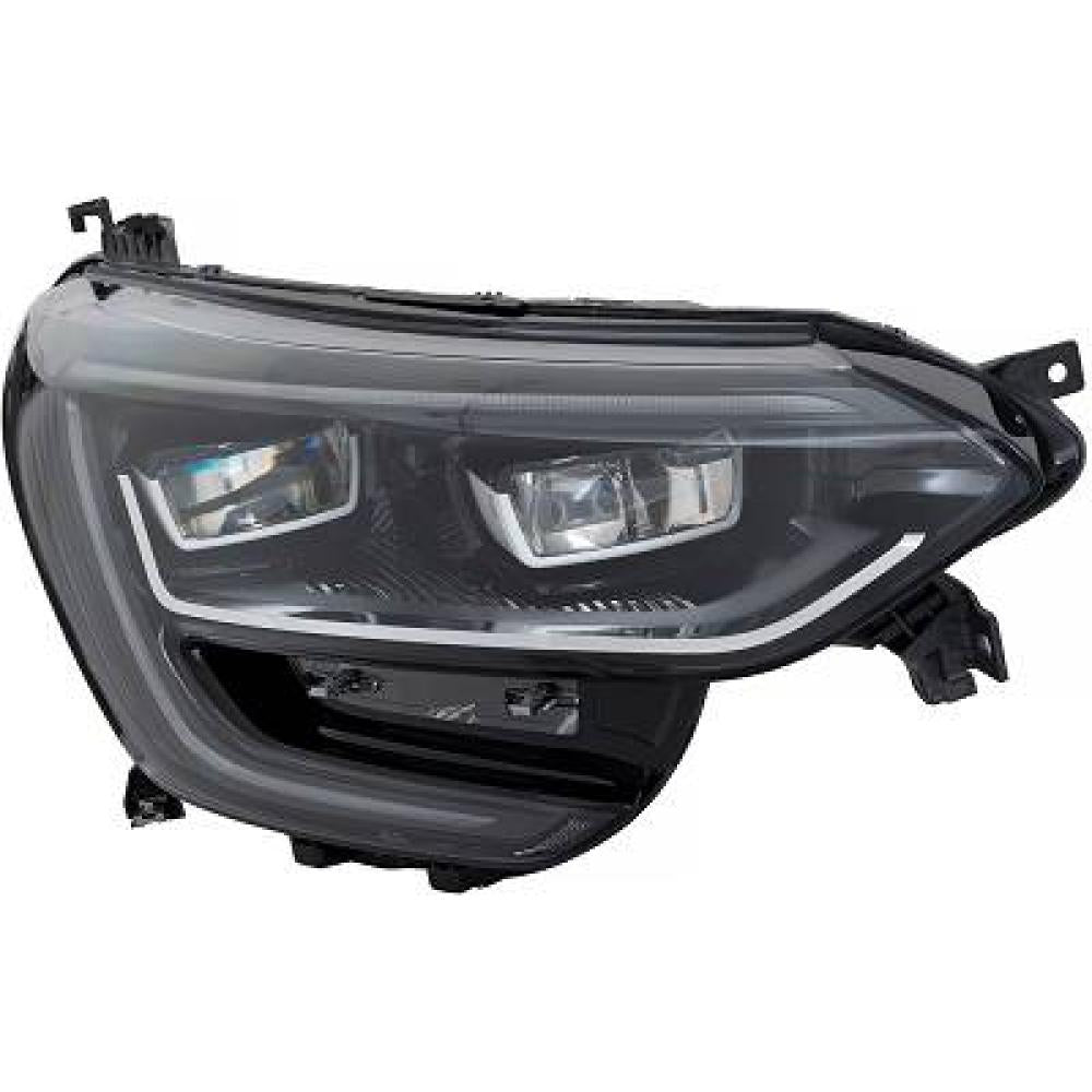 proiettore destro elettrico con motore con luce diurna con funzione indicatore direzione led renault megane 2016 2020 260103612r