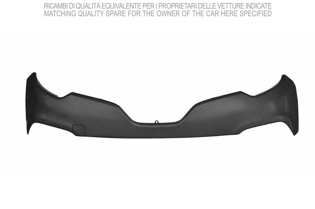 paraurti anteriore superiore con primer con tappo copri gancio traino renault captur 2013 2017 rn7001011