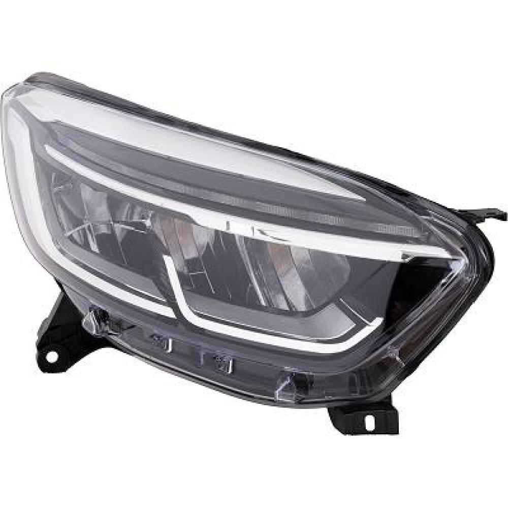 proiettore destro elettrico con motore con luce diurna led versione hella renault captur 2017 2019 260106010r