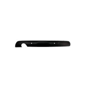 spoiler paraurti posteriore nero goffrato con fori pdc supporti renault captur 2019 2024 rn7041851