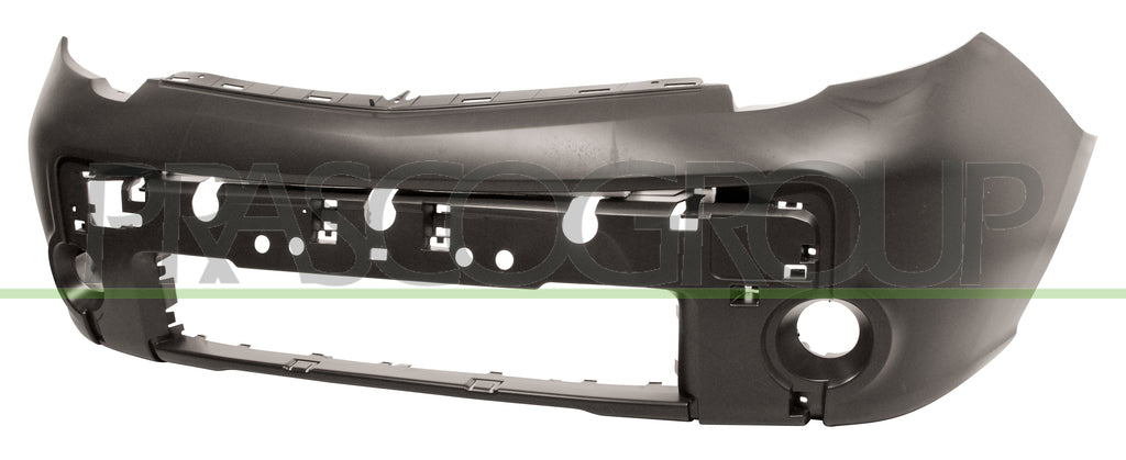 paraurti anteriore nero liscio da primerizzare con sede fendinebbia renault kangoo be bop tom tom 2012 2013 rn9201001