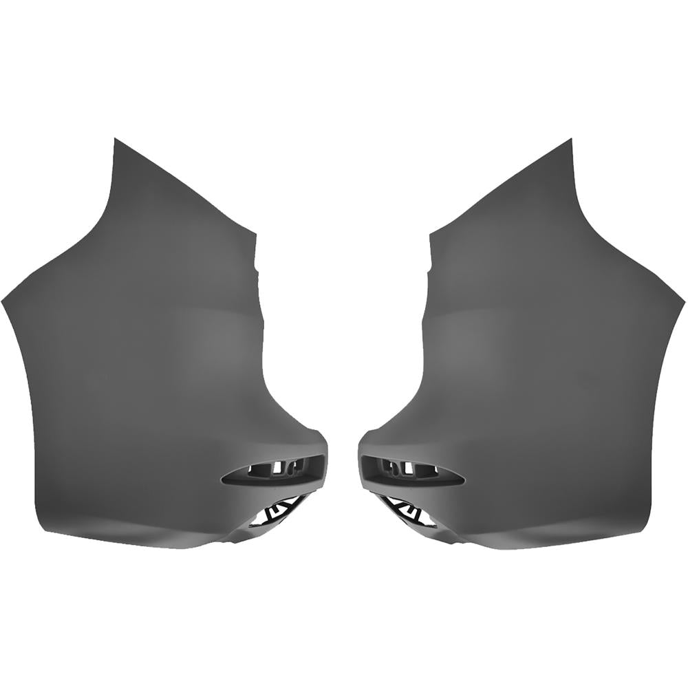 kit cantonali paraurti posteriore nero liscio da primerizzare destro sinistro 2 pezzi renault kangoo multispace 2021 850a89229r