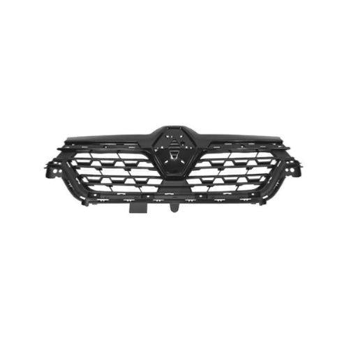 griglia radiatore nera goffrata con modanatura nera lucida con fori profilo mod 03 23 renault kangoo multispace 2021 rn9242001