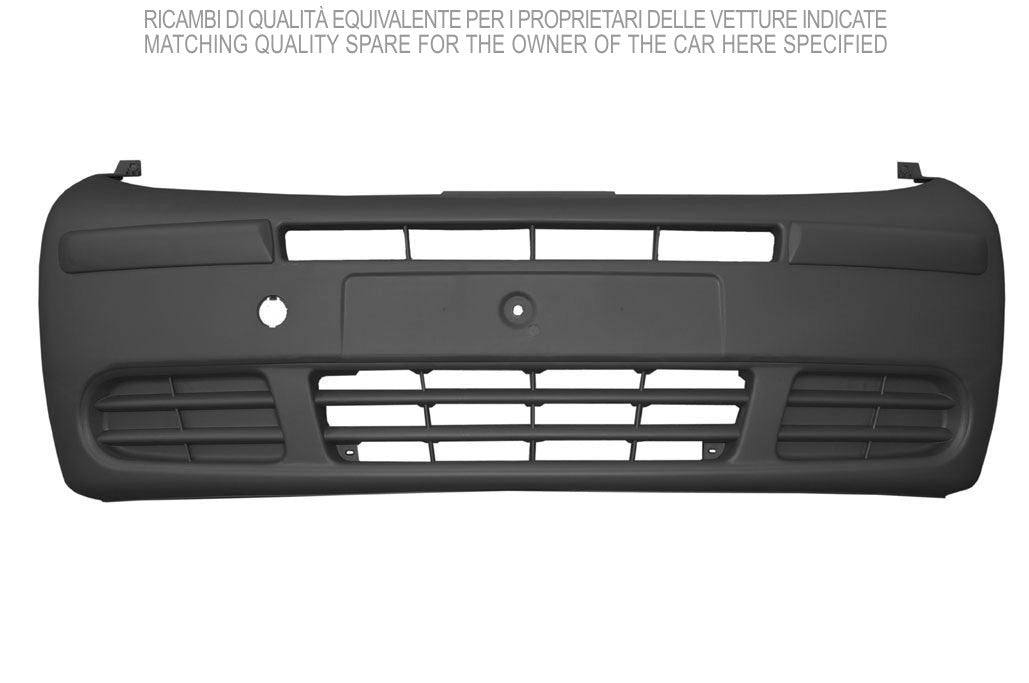paraurti anteriore grigio senza sede fendi renault trafic 2000 2006 rn9321001