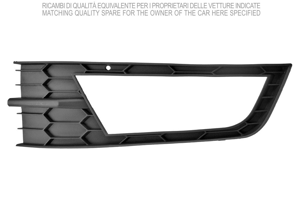 griglia sinistra paraurti anteriore nera con sede fendi skoda octavia 2013 2016 sk0302124