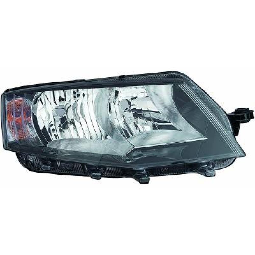 proiettore destro h7 h15 elettrico con motore skoda octavia 2013 2016 sk0304913
