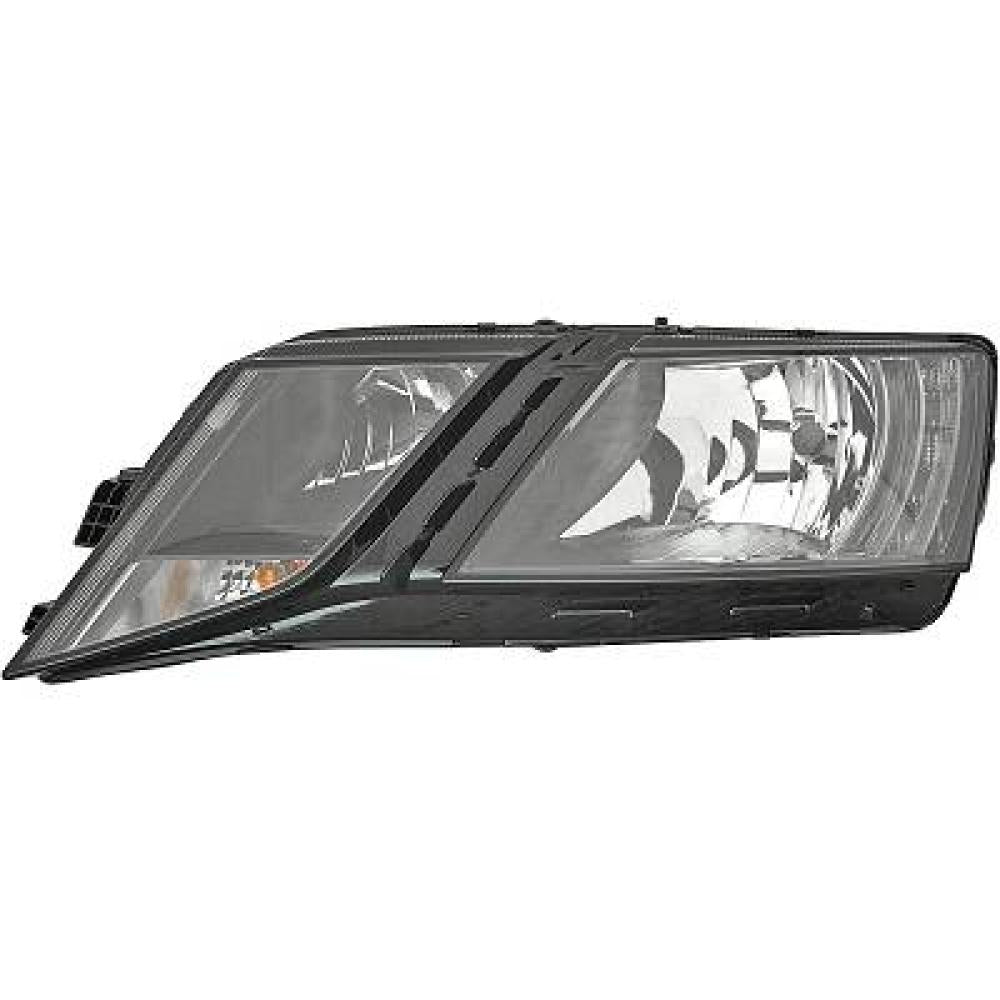 proiettore sinistro h7 h15 elettrico con motore con luce diurna nero skoda octavia 2017 2020 sk0324904