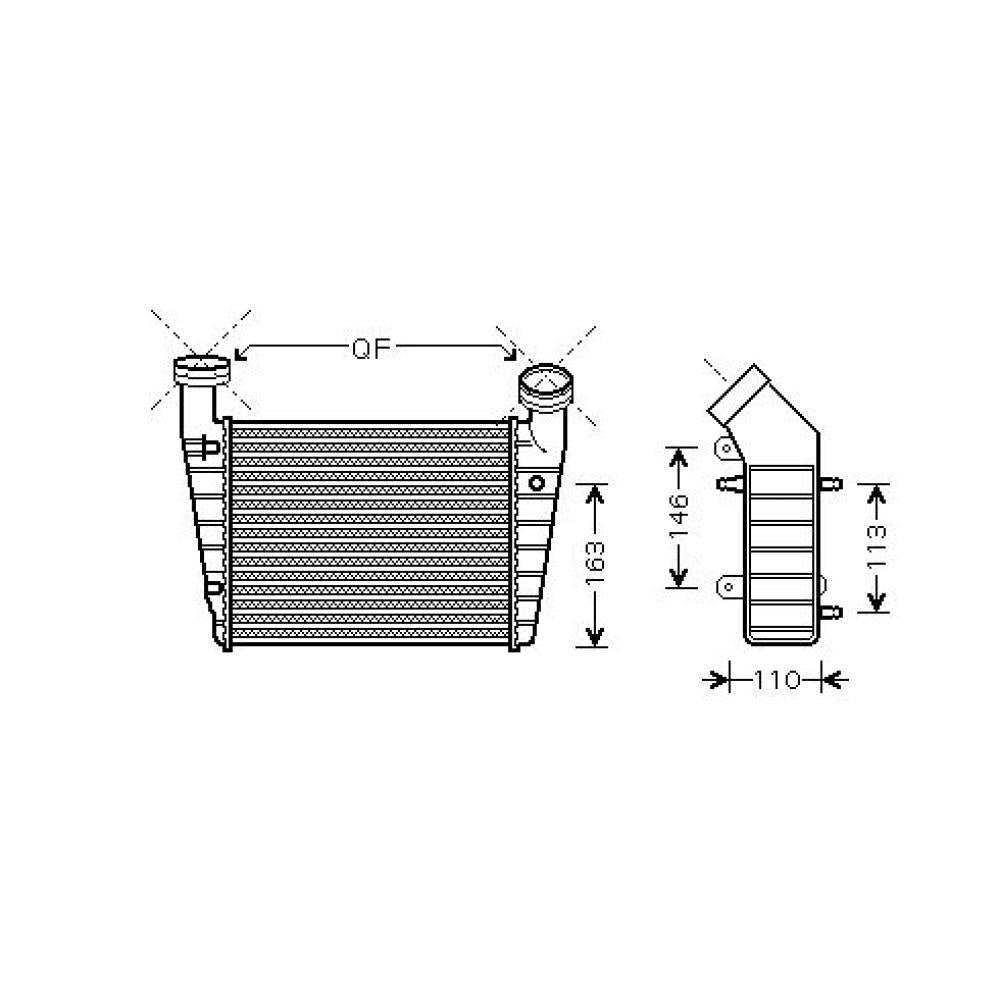 intercooler skoda superb 2002 2008 3b0145805d