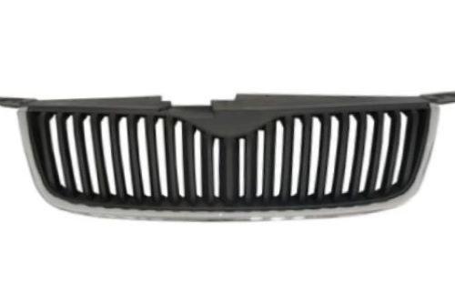 griglia radiatore nera con cornice cromata skoda superb 2008 2013 sk4202001