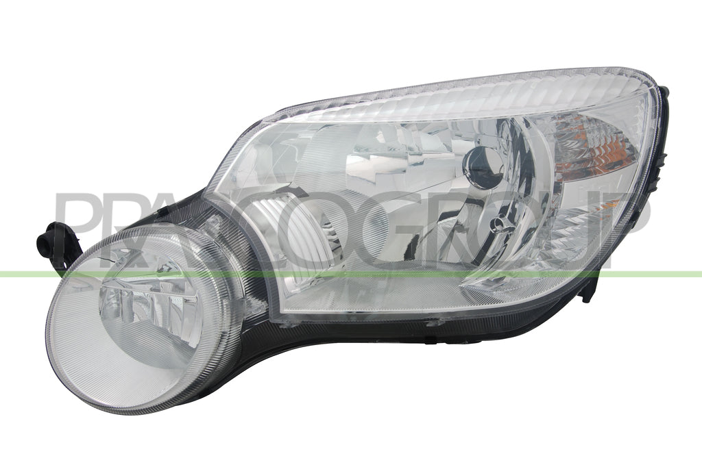 proiettore sinistro h4 elettrico con motore skoda yeti 5l 2010 2013 sk7104804