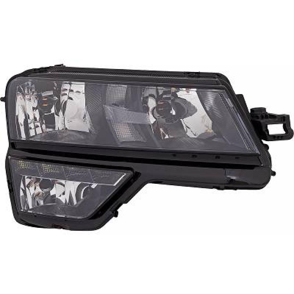 proiettore sinistro h7 h7 elettrico con motore con luce diurna senza fendinebbia led versione varroc skoda karoq 2017 2021 57b941016a