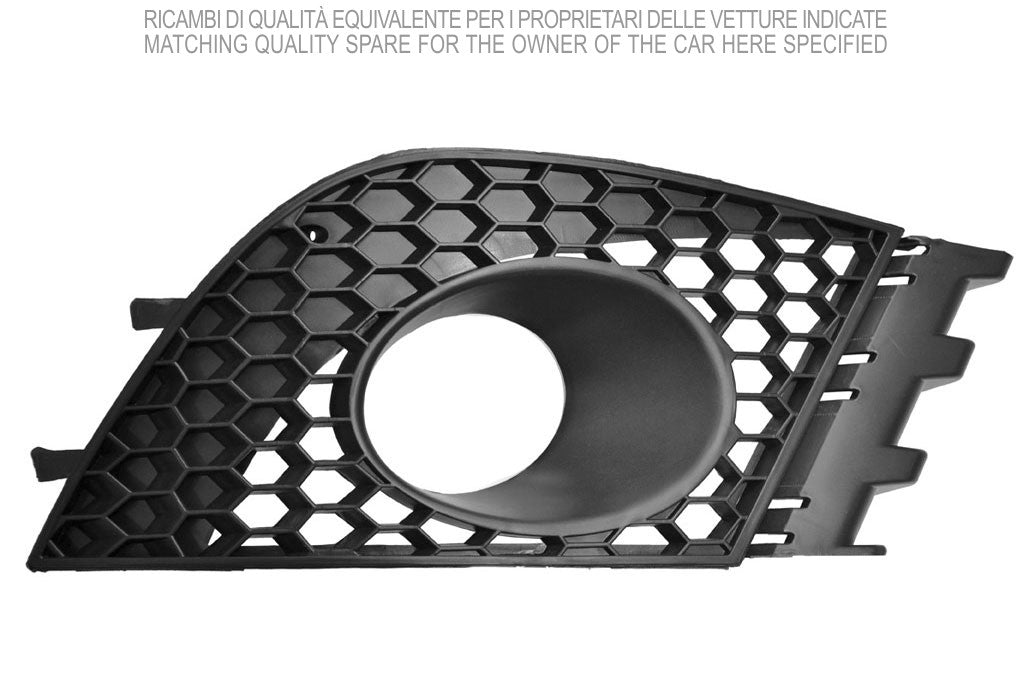 griglia destra paraurti anteriore nera con sede fendi seat ibiza 2006 2008 st0342133