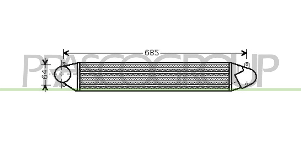 intercooler seat alhambra 2000 2010 st052n001