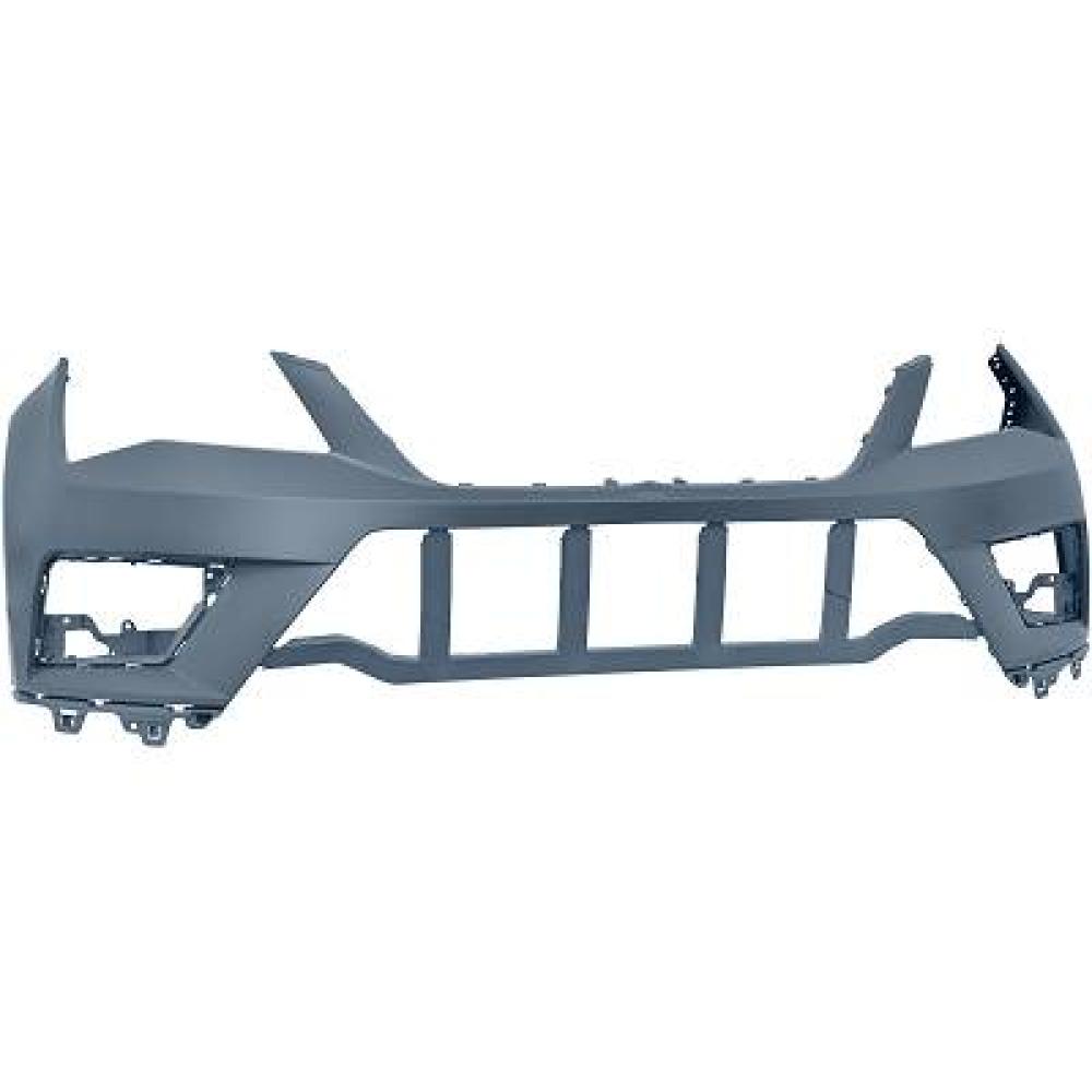 paraurti anteriore con primer con fori pdc supporti con lavafari con tracce park assist seat ateca kh7 2016 2020 st8101011