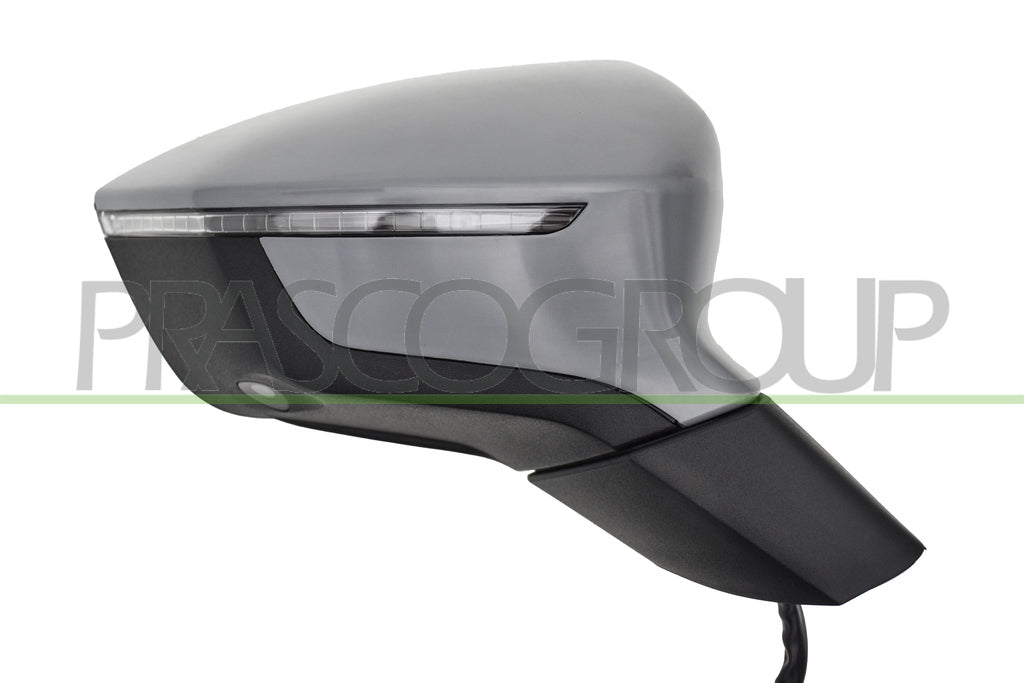 retrovisore destro elettrico con primer termico chiudibile con fanale con luce cortesia con memoria con blis convesso 15 pins seat ateca kh7 2020 st8127333