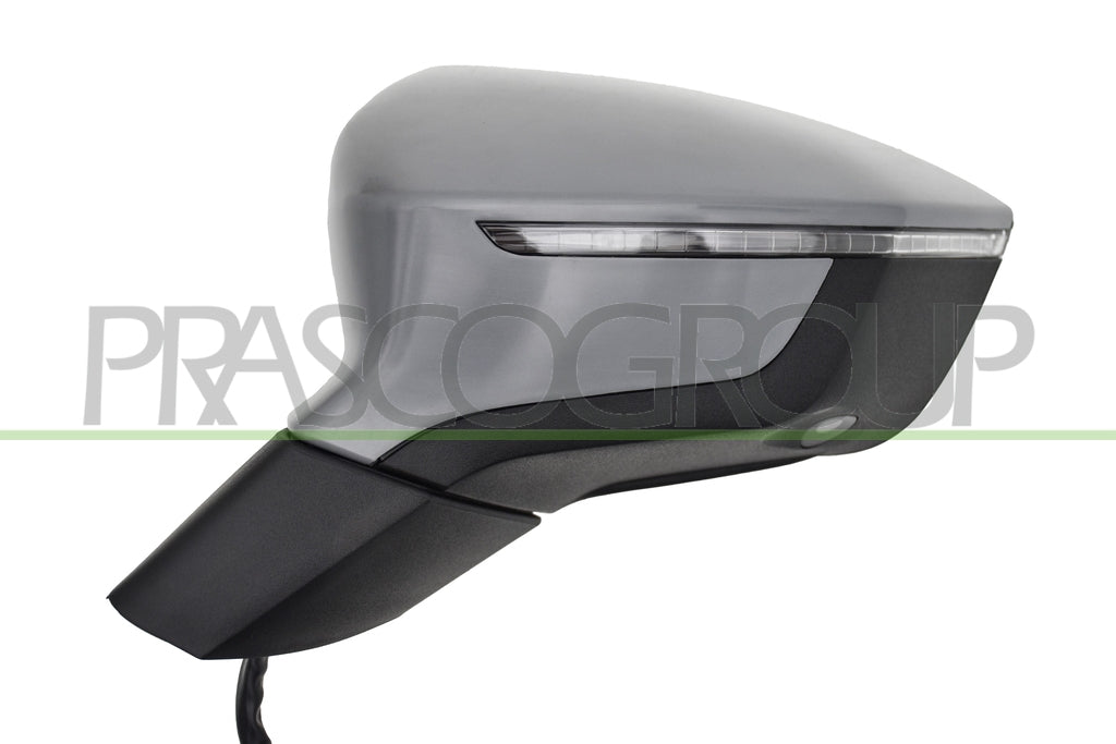 retrovisore sinistro elettrico con primer termico chiudibile con fanale con luce cortesia con memoria con blis convesso 15 pins seat ateca kh7 2020 st8127334