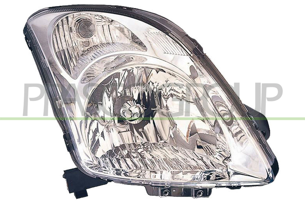 proiettore destro h4 elettrico senza motore cromato suzuki swift 2005 2006 sz0344803