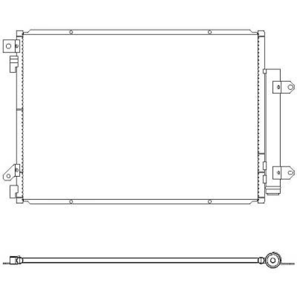 condensatore suzuki vitara 2015 2020 9531062m10