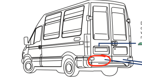 Modenatura Plastica Porta Posteriore SX Iveco Daily - 500327113 - Specialista Daily