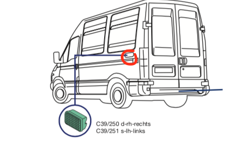 Presa Aria Mostrina SX Plastica Iveco Daily Furgonato - 504066634 - Specialista Daily