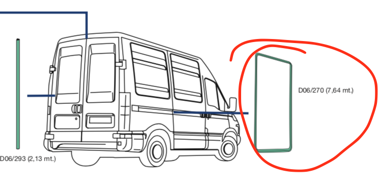 Guarnizione Porta Laterale Scorrevole Iveco Daily Furgonato - 504132169 - Specialista Daily