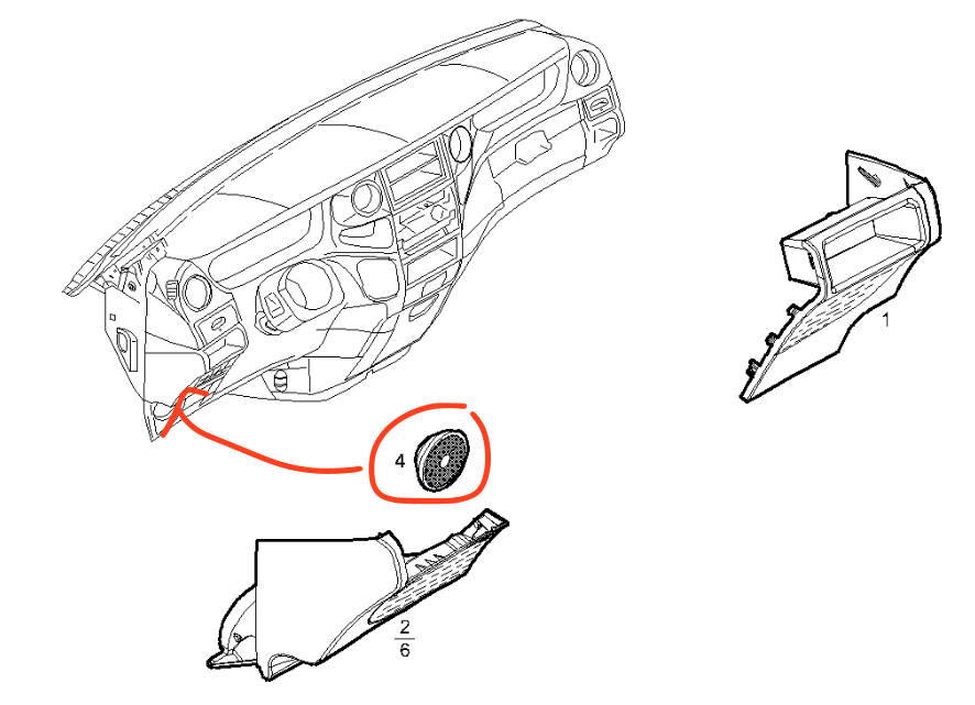 Altoparlante Radio Originale Iveco Daily - 69502981