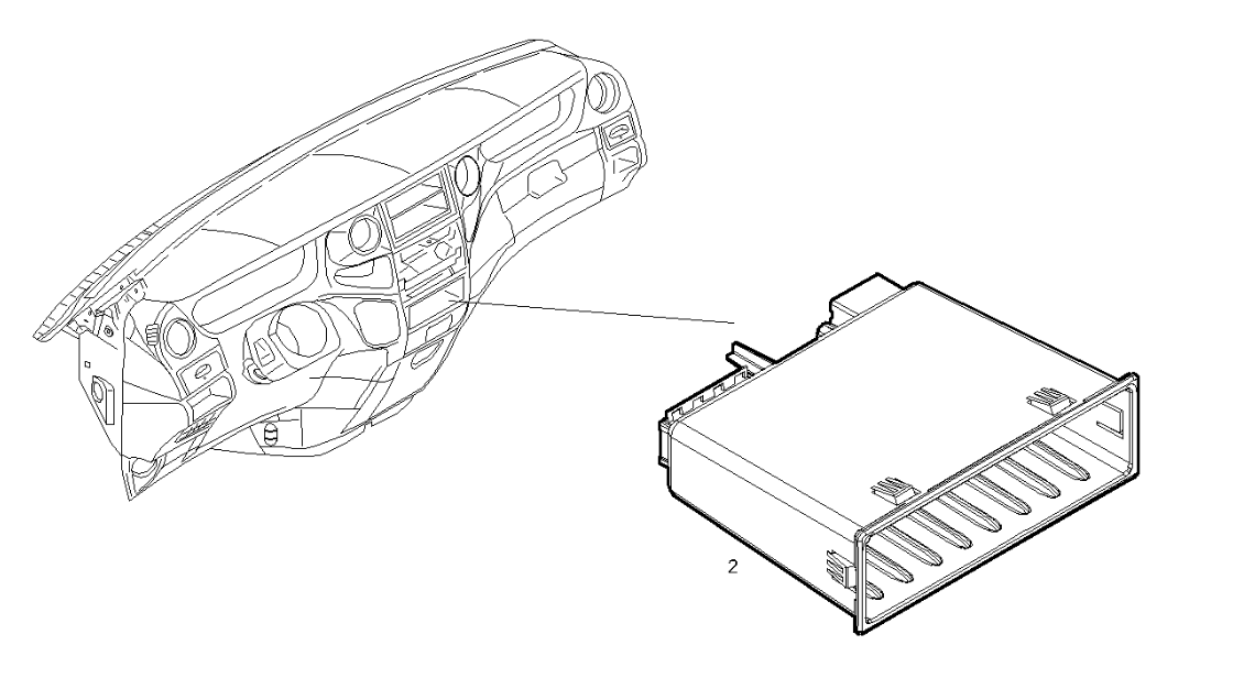 Contenitore Centrale Cruscotto Iveco Daily - 3802530 - Specialista Daily