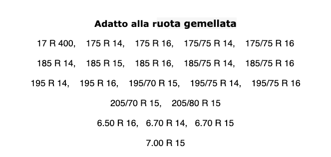 Parafango Posteriore Plastica - Iveco Daily Gemellato - Specialista Daily