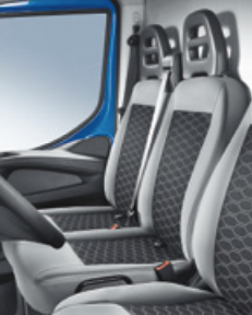 LINEA PREMIUM SILVER Tessuto Techno Silk. Fodera PANCHETTA 2 POSTI con cinture di sicurezza centrali - 500050895 - Specialista Daily