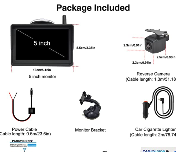 Telecamera Retromarcia Posteriore Iveco Daily - Wifii senza fili - Specialista Daily