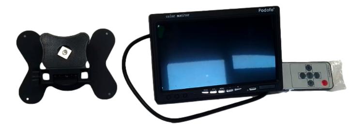 Telecamera di Retromarcia 7 pollici HD Monitor Wireless, Telecamera Posteriore Senza Fili Sistema di Assistenza al Parcheggio, Impermeabile Visione Notturna 12V-24V Iveco Daily Universale - Specialista Daily