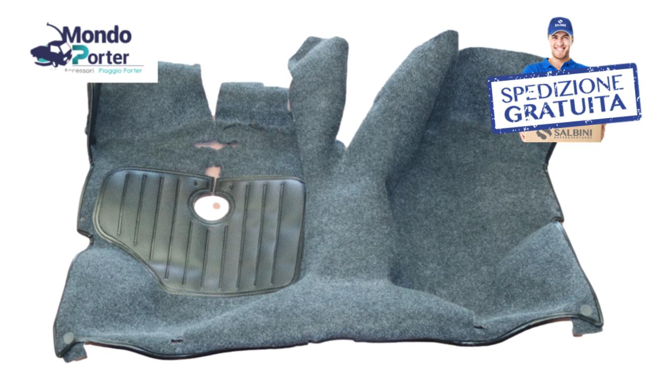 Tappeto Moquette Cabina Piaggio Porter - Mondo Porter