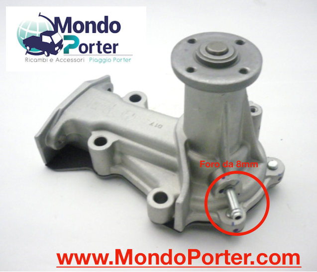 Pompa Acqua Piaggio Porter 1.0 Benzina Cb41 - Mondo Porter