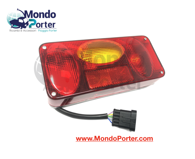 Fanalino Stop Completo Posteriore Destro DX Piaggio Porter Maxxi - Mondo Porter
