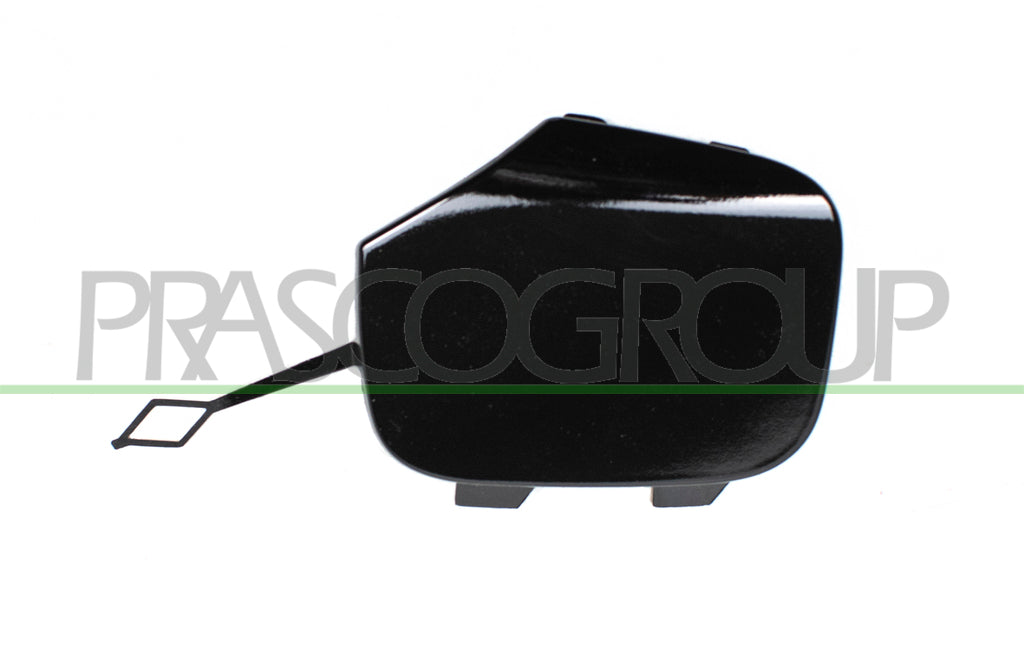 tappo copri gancio traino paraurti anteriore nera lucido toyota aygo 2018 ty2081246