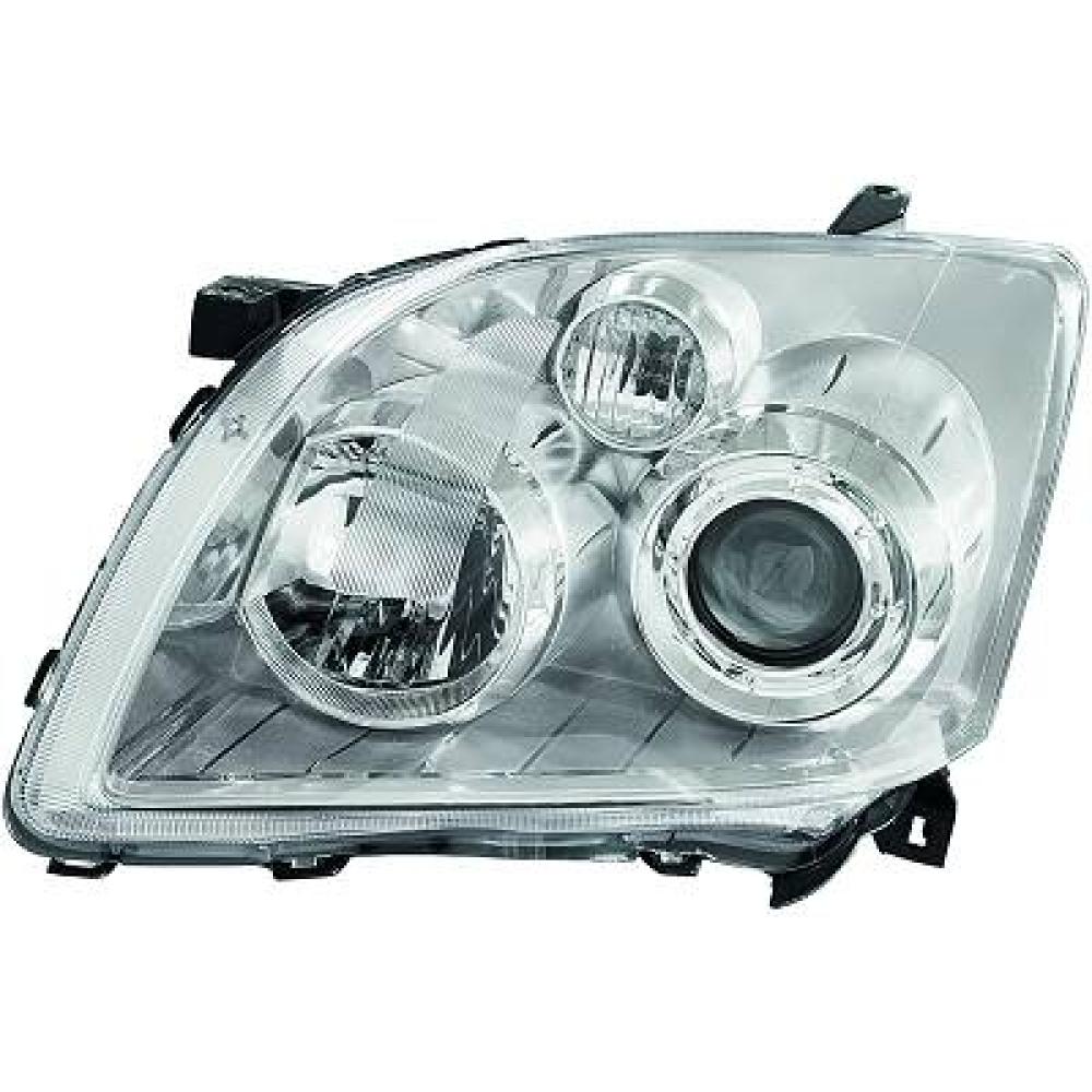 proiettore sinistro mod h7 h1 elettrico senza motore toyota avensis t25 2007 2009 8117005240