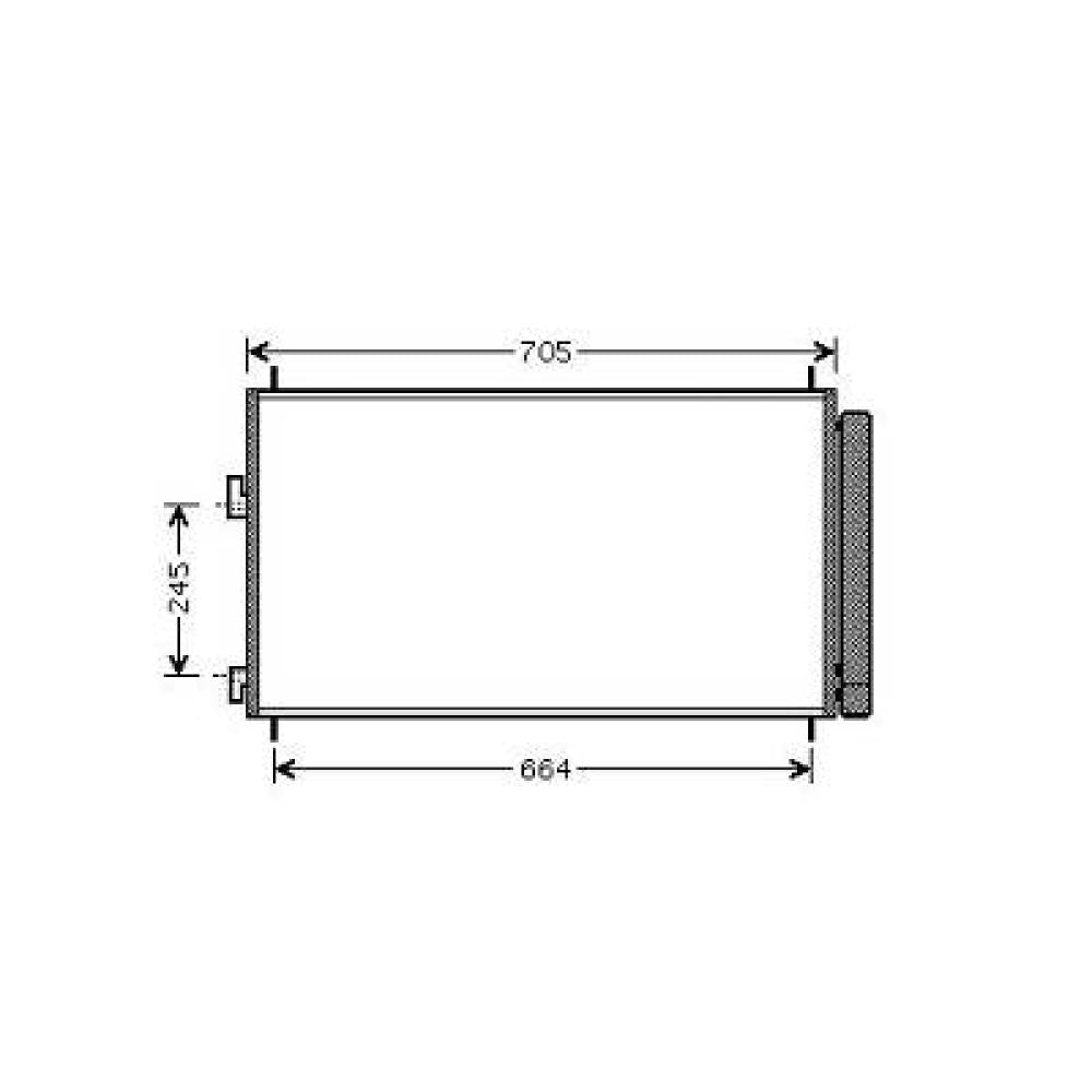 condensatore toyota rav 4 2006 2009 8846042100
