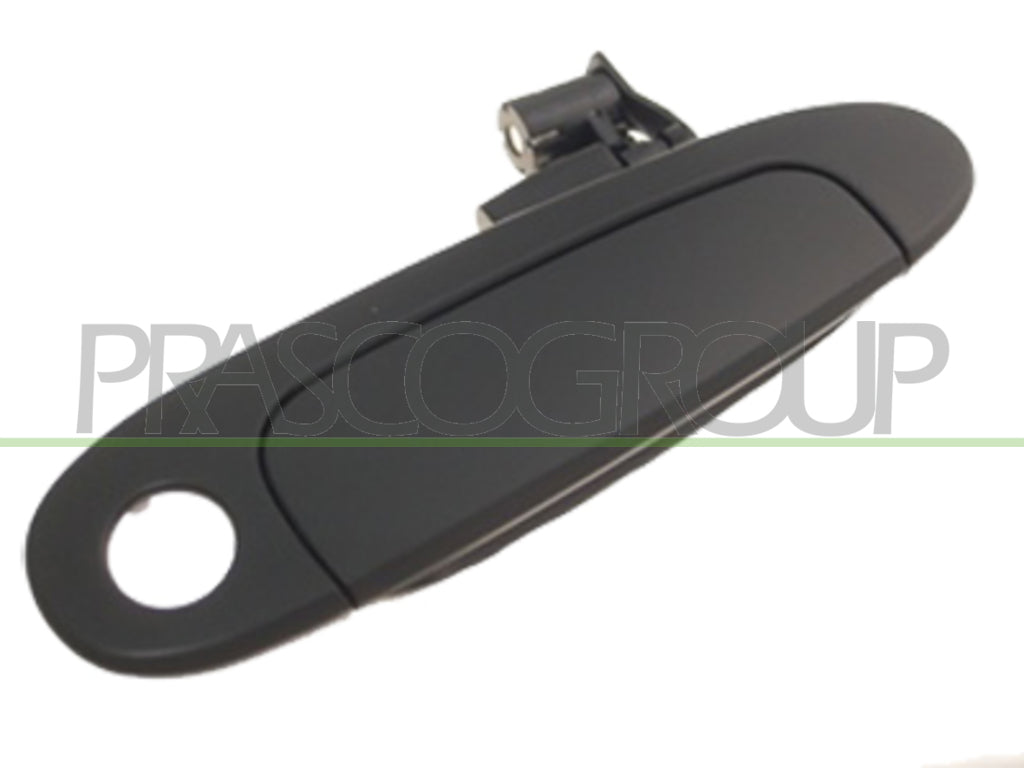 maniglia anteriore destra esterna nera liscia con foro nottolino toyota yaris 1999 2003 ty3208001