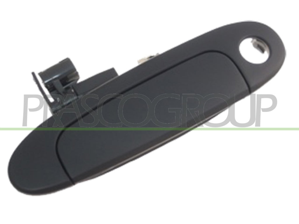 maniglia anteriore sinistra esterna nera liscia con foro nottolino toyota yaris 1999 2003 ty3208002